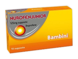 NUROFENJUNIOR*10SUPP 125MG