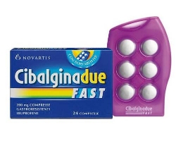 CIBALGINA DUE FAST*24CPR 200MG