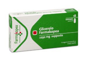 GLICEROLO FARMAK*18SUPP 2250MG