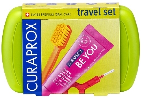 CURAPROX TRAVEL SET GREEN