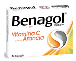 BENAGOL VIT C*24PAST ARANCIA