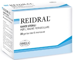 REIDRAL GARZE OCULARI 20PZ