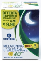 MELATONINA ACT1MG+VALER 5FT 60