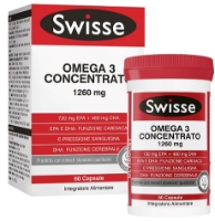 SWISSE OMEGA 3 CONC 60CPS