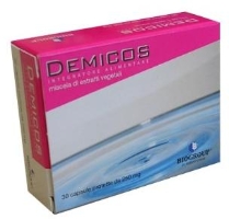 DEMICOS 30CPS 250MG