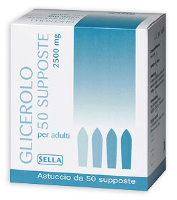 GLICEROLO*AD 50SUPP 2250MG