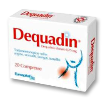 DEQUADIN*20CPR 0,25MG