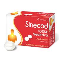 SINECOD TOSSE SED*18PAST 5MG