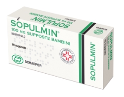 SOPULMIN*BB 10SUPP 100MG