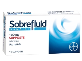 SOBREFLUID*BB 10SUPP 100MG