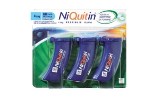 NIQUITIN*60PASTL 4MG MENTA FL