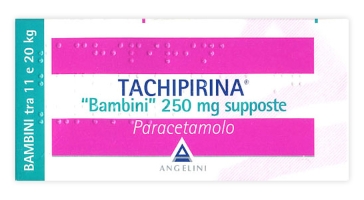 TACHIPIRINA*BB 10SUPP 250MG