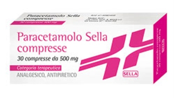 PARACETAMOLO SELLA*30CPR 500MG