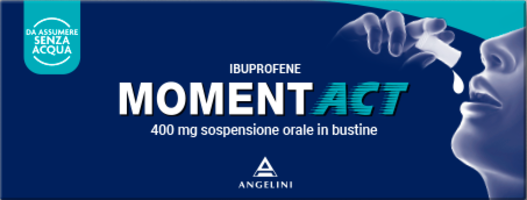 MOMENTACT*OS SOSP 8BUST 400MG