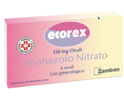 ECOREX*6 OVULI VAGINALI 150MG