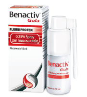 BENACTIV GOLA*SPRAY 15ML 0,25%